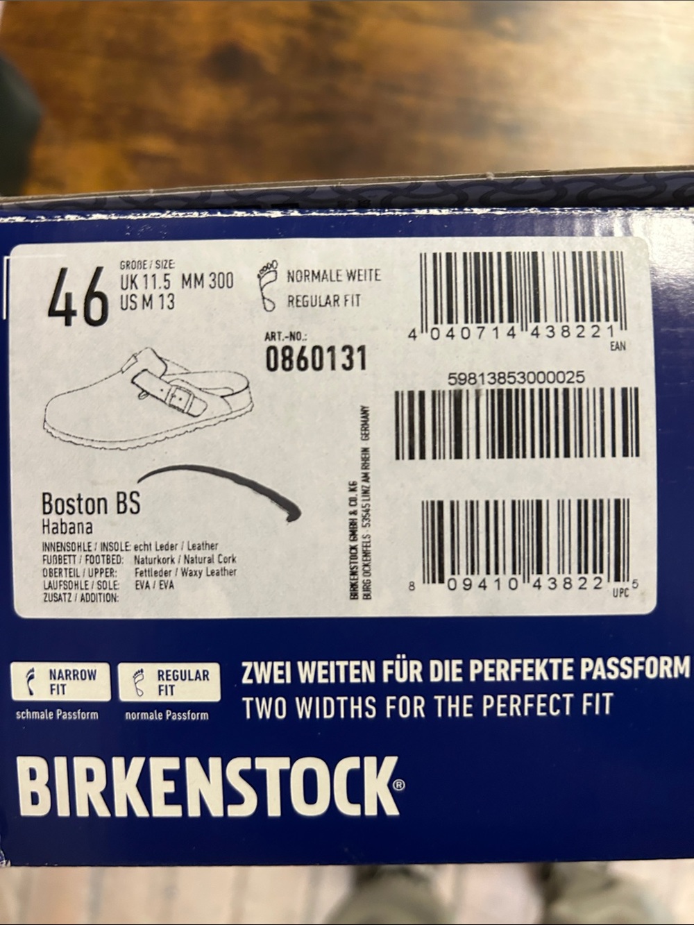 Birkenstock Boston - Habana Leather - Picture 2 of 4